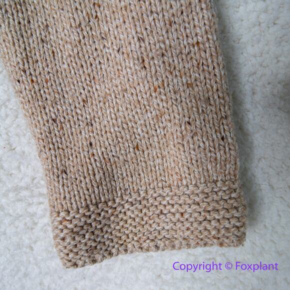 Eddie Bauer Chunky Cable Knit Lambs Wool cotton blend Cardigan Sweater, size‎ L - Picture 10 of 15